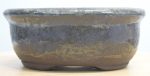 Vaso Oval de cor Bronze