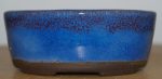 Vaso oval cor Azul matizado claro - Image 2