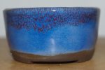 Vaso oval cor Azul matizado claro - Image 3