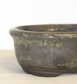 Vaso Oval de cor Bronze - Image 4