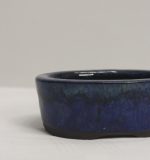 Vaso Oval Cor Azul matizado escuro - Image 5